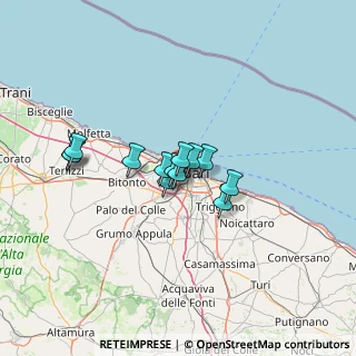 Mappa Via de Blasio Barimax, 70132 Bari BA, Italia (9.54385)