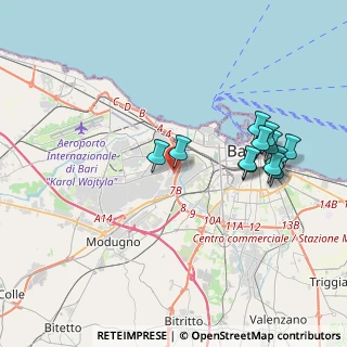 Mappa Via de Blasio Barimax, 70132 Bari BA, Italia (4.05)
