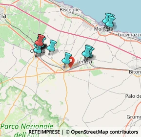Mappa Via Guido Rossa, 70037 Ruvo di Puglia BA, Italia (7.98222)