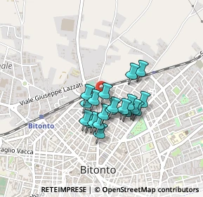 Mappa Via Vito Siragusa, 70032 Bitonto BA, Italia (0.3165)