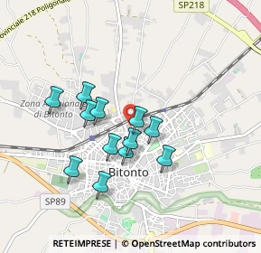 Mappa Via Vito Siragusa, 70032 Bitonto BA, Italia (0.78)