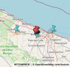 Mappa Via Vito Siragusa, 70032 Bitonto BA, Italia (3.84167)