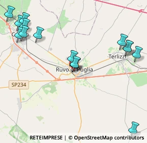 Mappa Via Goito Arrigo, 70037 Ruvo di Puglia BA, Italia (5.98563)