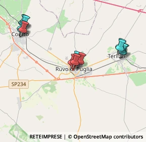 Mappa Via Goito Arrigo, 70037 Ruvo di Puglia BA, Italia (4.81214)
