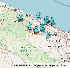 Mappa Via Caputi Mario, 70037 Ruvo di Puglia BA, Italia (11.789)