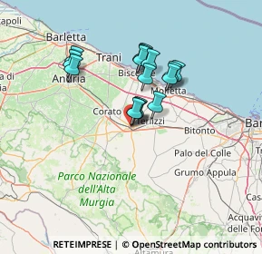 Mappa Via Goito Arrigo, 70037 Ruvo di Puglia BA, Italia (11.312)