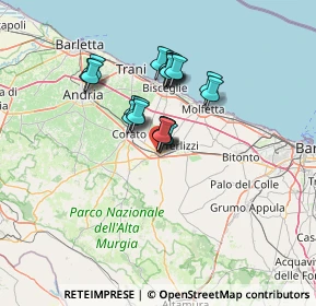 Mappa Via Goito Arrigo, 70037 Ruvo di Puglia BA, Italia (10.7495)