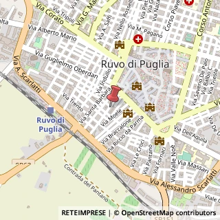 Mappa Via Giovanni Capoccia, 35, 70037 Ruvo di Puglia, Bari (Puglia)