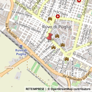 Mappa Via Giovanni Capoccia, 14, 70037 Ruvo di Puglia, Bari (Puglia)