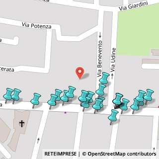 Mappa Via Benevento, 81034 Mondragone CE, Italia (0.08519)