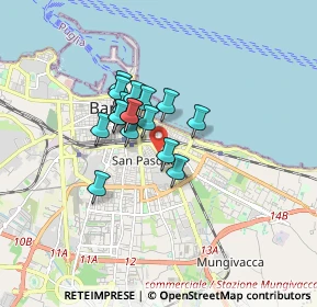 Mappa Via Sigismondo Castromediano, 70126 Bari BA, Italia (1.17647)