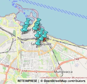 Mappa Via Sigismondo Castromediano, 70126 Bari BA, Italia (1.19818)