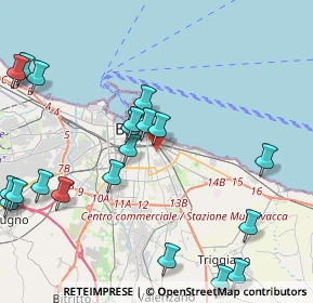Mappa Via Sigismondo Castromediano, 70126 Bari BA, Italia (5.53)