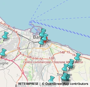 Mappa Via Sigismondo Castromediano, 70126 Bari BA, Italia (6.46)