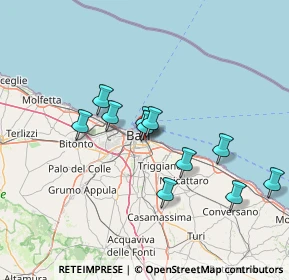 Mappa Via Sigismondo Castromediano, 70126 Bari BA, Italia (13.04636)