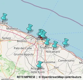 Mappa Via Sigismondo Castromediano, 70126 Bari BA, Italia (14.02273)