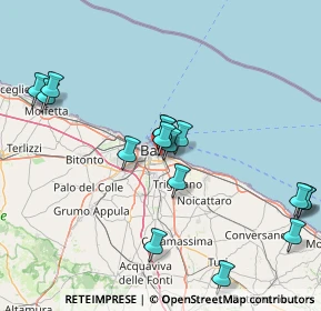 Mappa Via Sigismondo Castromediano, 70126 Bari BA, Italia (17.87688)