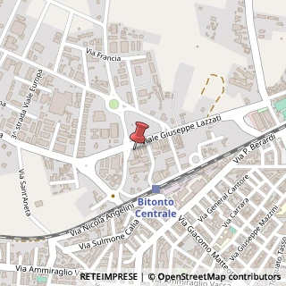 Mappa Viale Professor Giuseppe Lazzati, 13, 70032 Bitonto, Bari (Puglia)