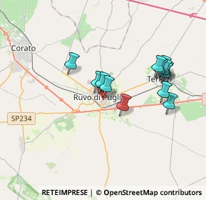 Mappa Via Dr. G. Rondinella, 70037 Ruvo di Puglia BA, Italia (3.51308)