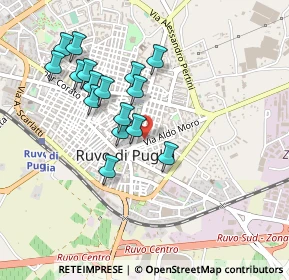 Mappa Via Dr. G. Rondinella, 70037 Ruvo di Puglia BA, Italia (0.45063)