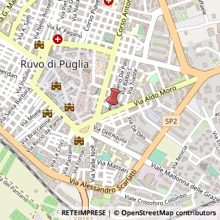 Mappa Via Aldo Moro, 13/A, 70037 Ruvo di Puglia, Bari (Puglia)
