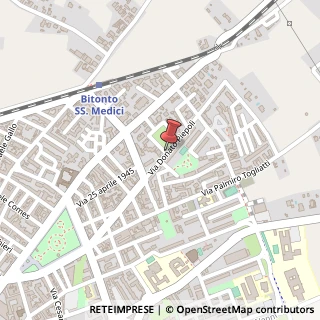 Mappa Via Generale Pasquale Mirabella, 60, 70032 Bitonto, Bari (Puglia)