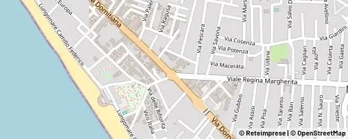 Mappa Mondragone