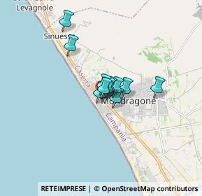 Mappa Viale Marechiaro, 81034 Mondragone CE, Italia (0.93182)