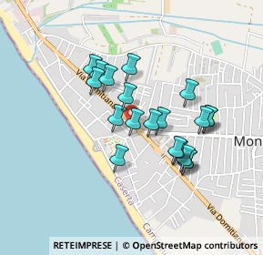 Mappa Viale Marechiaro, 81034 Mondragone CE, Italia (0.3915)