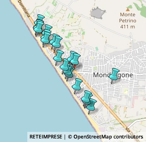 Mappa Viale Marechiaro, 81034 Mondragone CE, Italia (0.895)