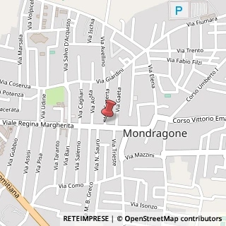Mappa Via Caserta, 6, 81034 Mondragone, Caserta (Campania)