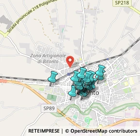 Mappa Trav. via Molfetta, 70032 Bitonto BA, Italia (0.8235)