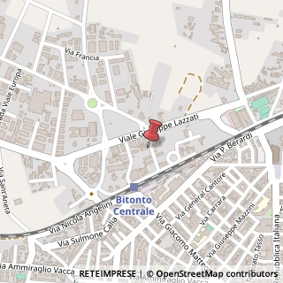 Mappa Terza Strada Viale Professor Giuseppe Lazzati, 10, 70032 Bitonto, Bari (Puglia)