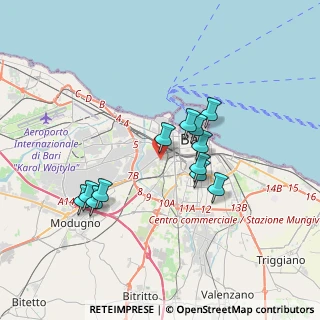 Mappa Strada Vicinale Glomerelli traversa, 70132 Bari BA, Italia (3.26833)