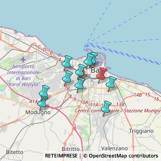 Mappa Strada Vicinale Glomerelli traversa, 70132 Bari BA, Italia (2.77364)
