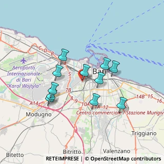 Mappa Strada Vicinale Glomerelli traversa, 70132 Bari BA, Italia (3.26091)