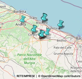 Mappa Via Eduardo de Filippo, 70037 Ruvo di Puglia BA, Italia (9.16385)