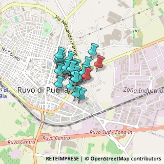 Mappa Via Eduardo de Filippo, 70037 Ruvo di Puglia BA, Italia (0.24074)