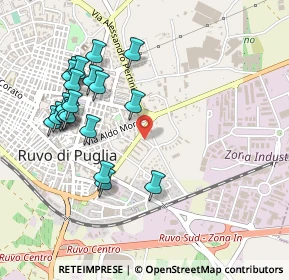 Mappa Via Eduardo de Filippo, 70037 Ruvo di Puglia BA, Italia (0.5545)