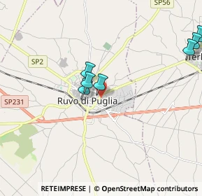 Mappa Via Eduardo de Filippo, 70037 Ruvo di Puglia BA, Italia (3.49357)