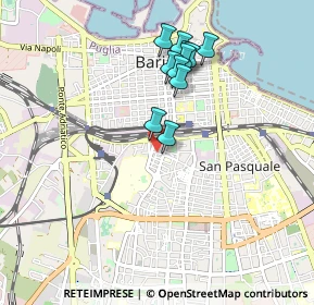 Mappa Via Bengasi, 70129 Bari BA, Italia (0.87091)