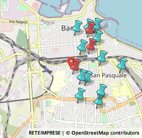 Mappa Via Bengasi, 70129 Bari BA, Italia (0.914)