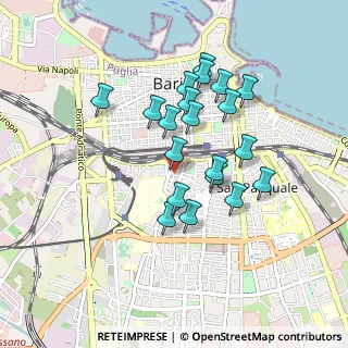 Mappa Via Bengasi, 70124 Bari BA, Italia (0.822)