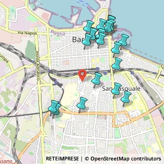 Mappa Via Bengasi, 70124 Bari BA, Italia (1.186)