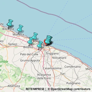 Mappa Via Bengasi, 70129 Bari BA, Italia (10.63833)