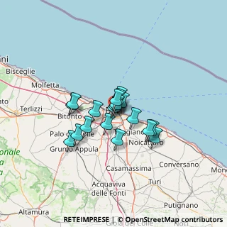 Mappa Via Bengasi, 70124 Bari BA, Italia (8.82526)