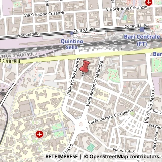 Mappa Via Bengasi, 8, 70124 Bari, Bari (Puglia)