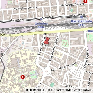 Mappa Via Bengasi, 25, 70124 Bari, Bari (Puglia)