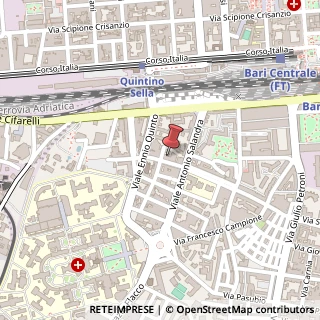 Mappa Via di Tullio Vito Nicola, 11, 70124 Bari, Bari (Puglia)