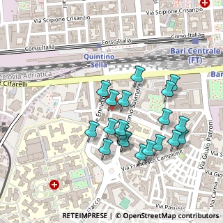 Mappa Via Bengasi, 70124 Bari BA, Italia (0.2325)
